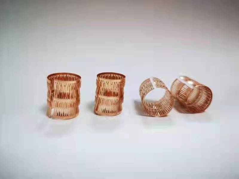 新能源汽車/EV car 充電樁專用紅銅鼓簧，斜簧，鍍銀